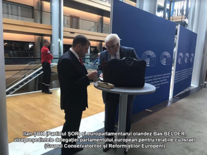 Ilan Șor, în vizită la Parlamentul European: Le-am prezentat europarlamentarilor dovezi privind abuzurile la care sunt supus