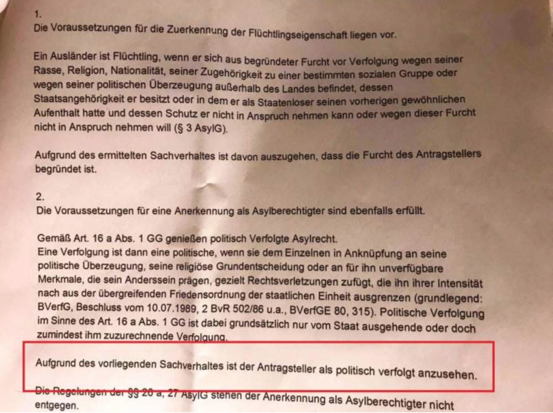 Petrenco ar fi primit azil politic în Germania. Motivul invocat