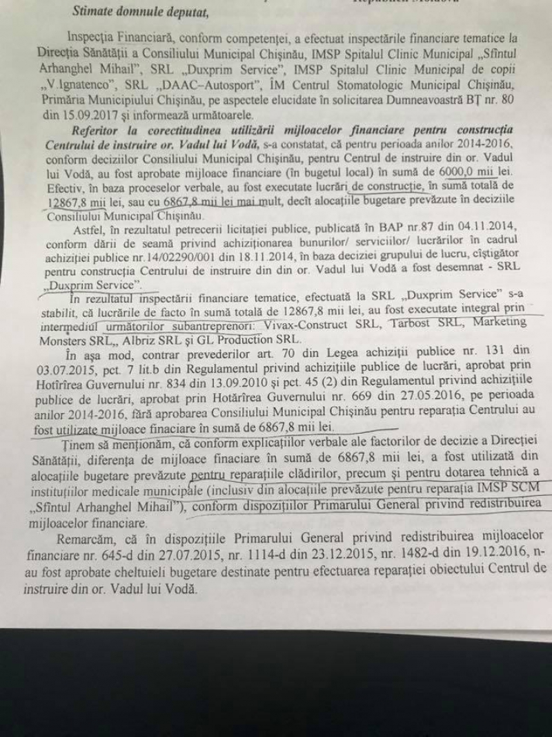 Replica lui Ceban pentru șeful Direcției Sănătate: Când vine Centrul Anticorupție?