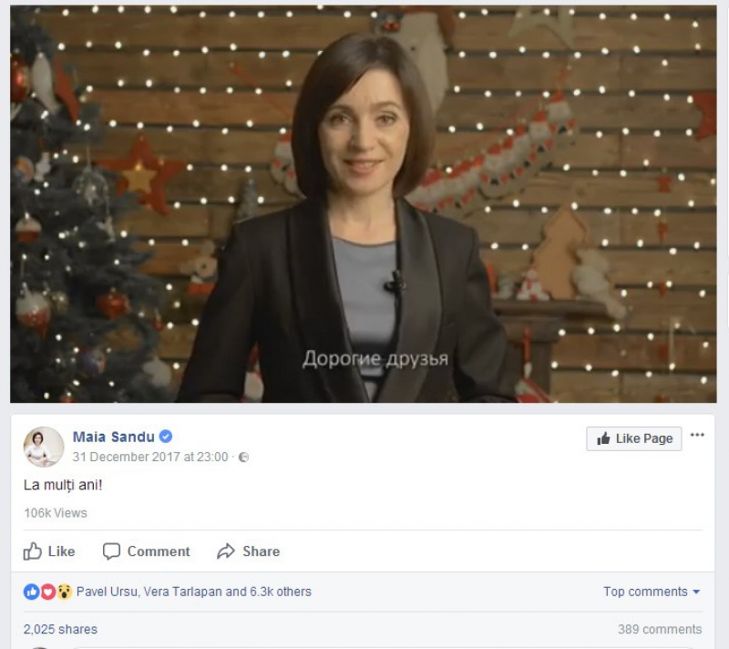 Politicienii cu cele mai multe aprecieri ale mesajelor adresate