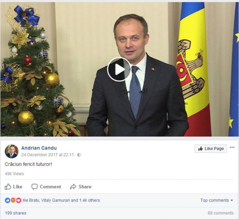 Politicienii cu cele mai multe aprecieri ale mesajelor adresate