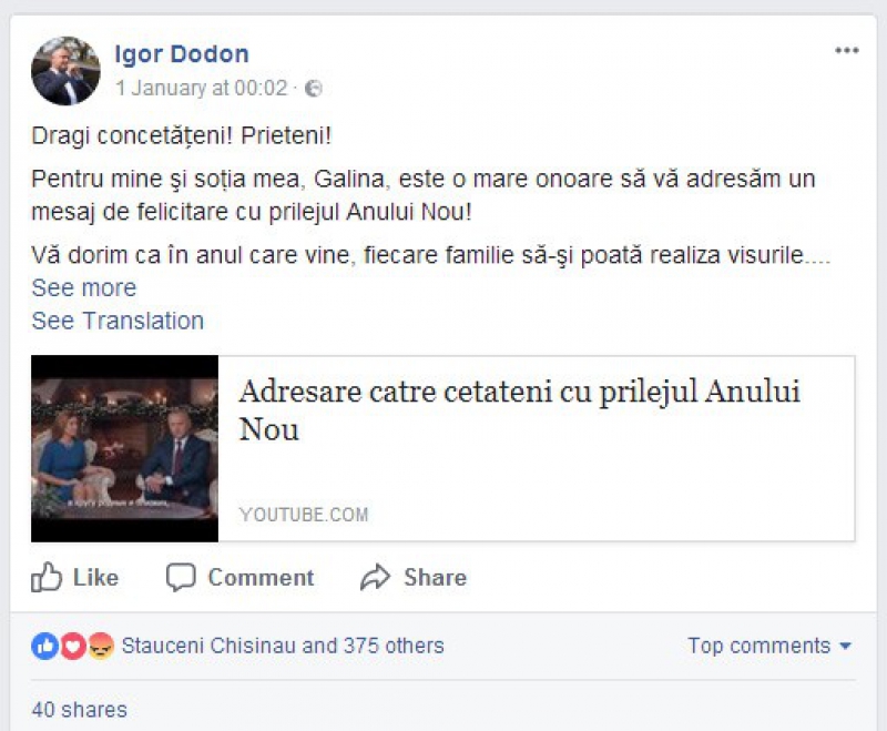 Politicienii cu cele mai multe aprecieri ale mesajelor adresate