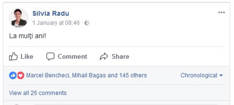 Politicienii cu cele mai multe aprecieri ale mesajelor adresate