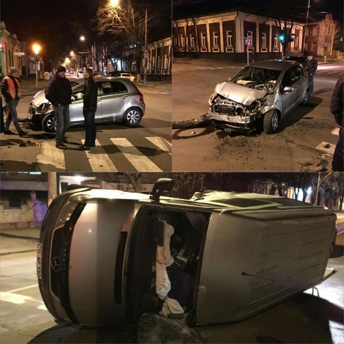 Buturuga Mica Rastoarna Carul Mare Buturuga mic?, r?stoarn? carul mare. Accident spcataculos în centrul