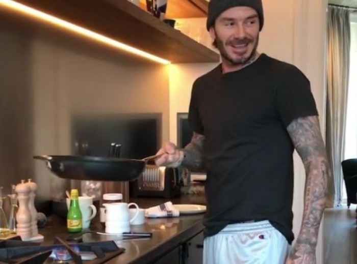 Foto David Beckham Intr O Ipostază Cum Nu A Mai Fost Văzut La