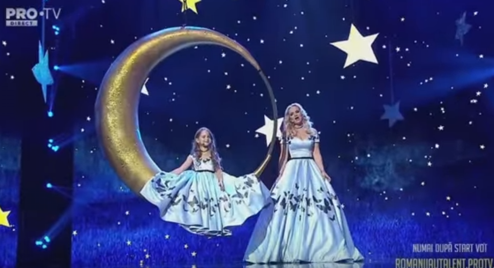 (video) Amelia Uzun și mama sa au făcut din nou senzație la „Românii au