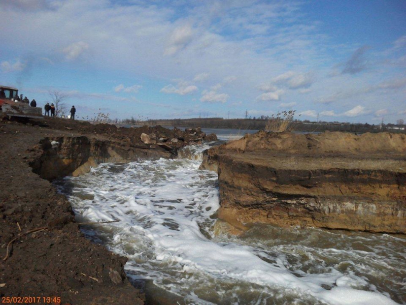 Прорыв плотины Комратского водохранилища: затоплены 9 хозяйств